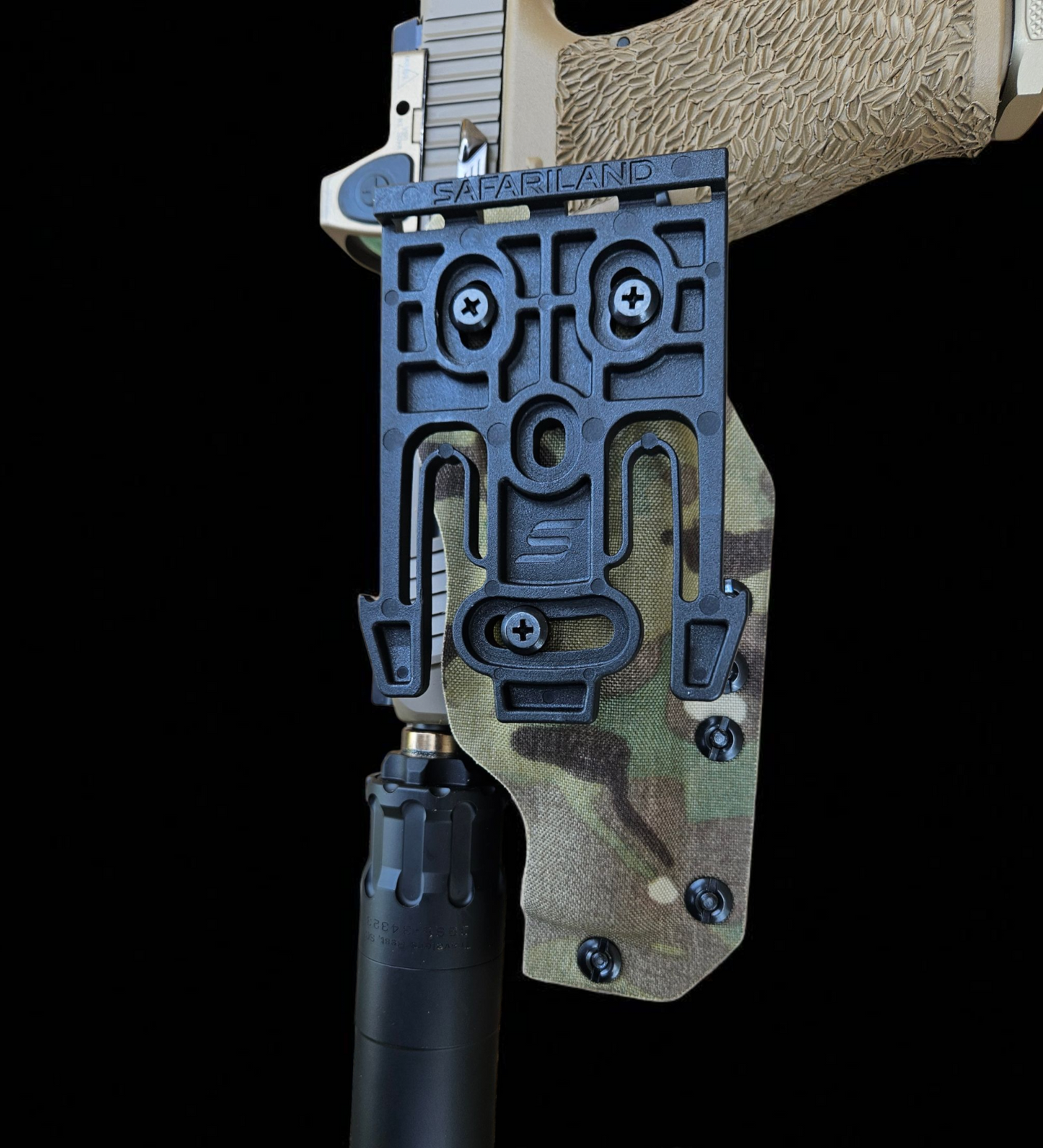 Atlas series suppressor holster
