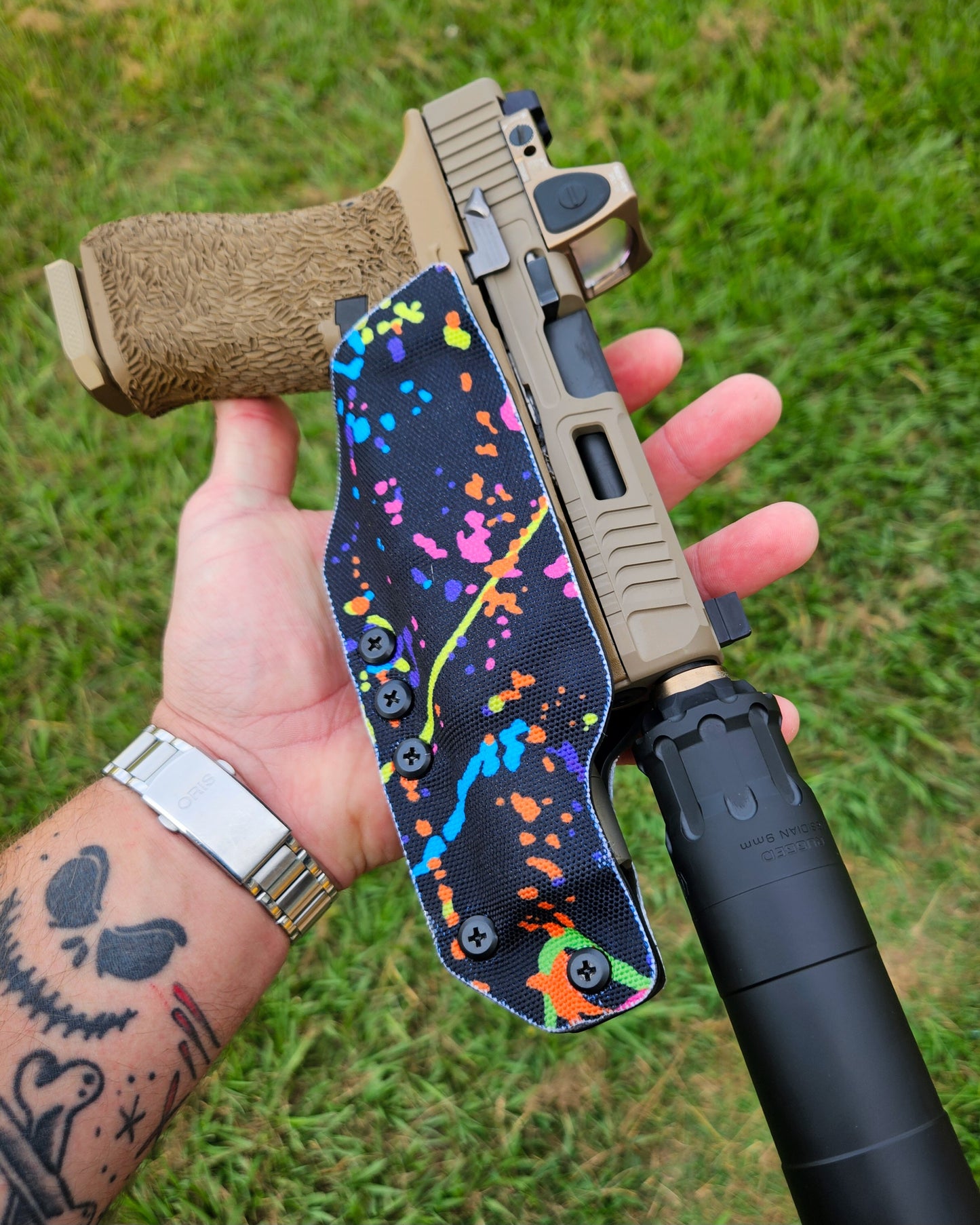 Atlas series suppressor holster