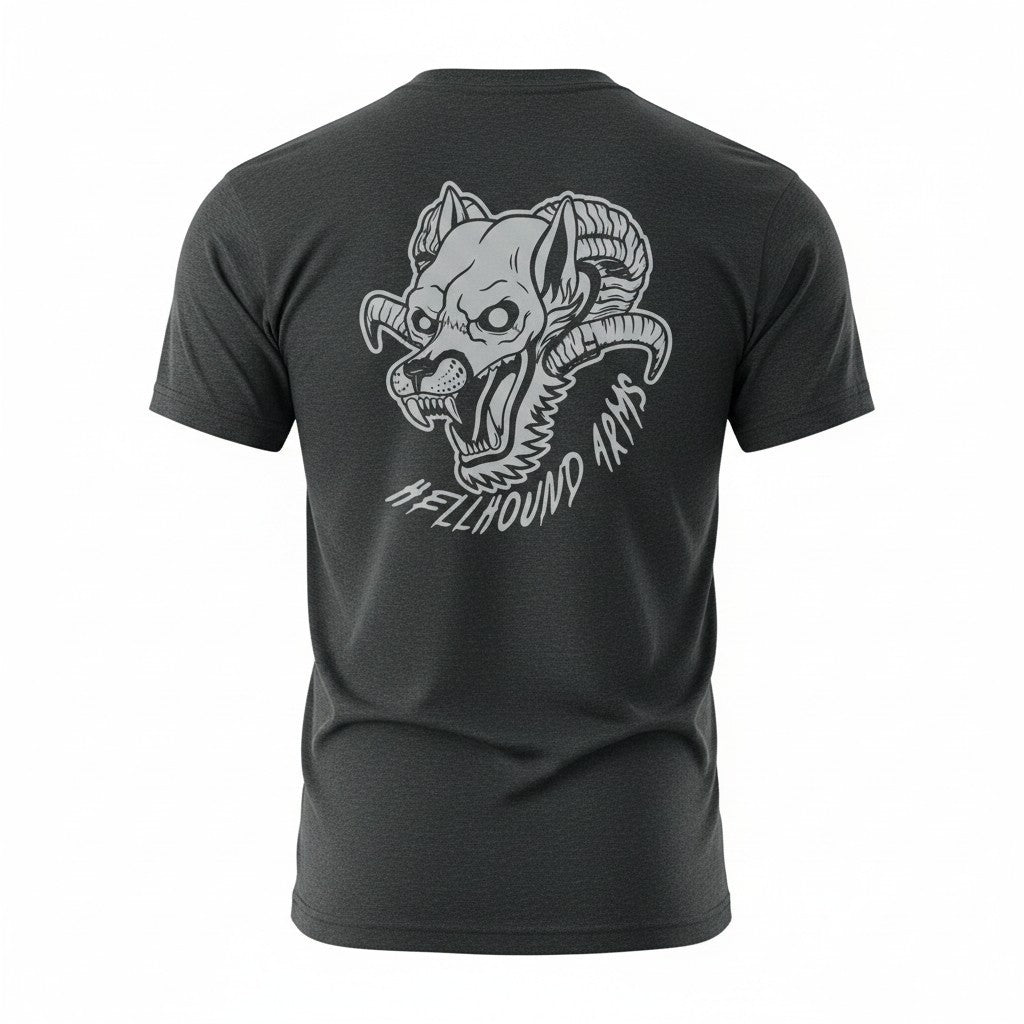 Black Hellhound Arms T shirt