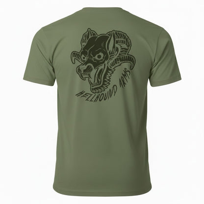 Black Hellhound Arms T shirt