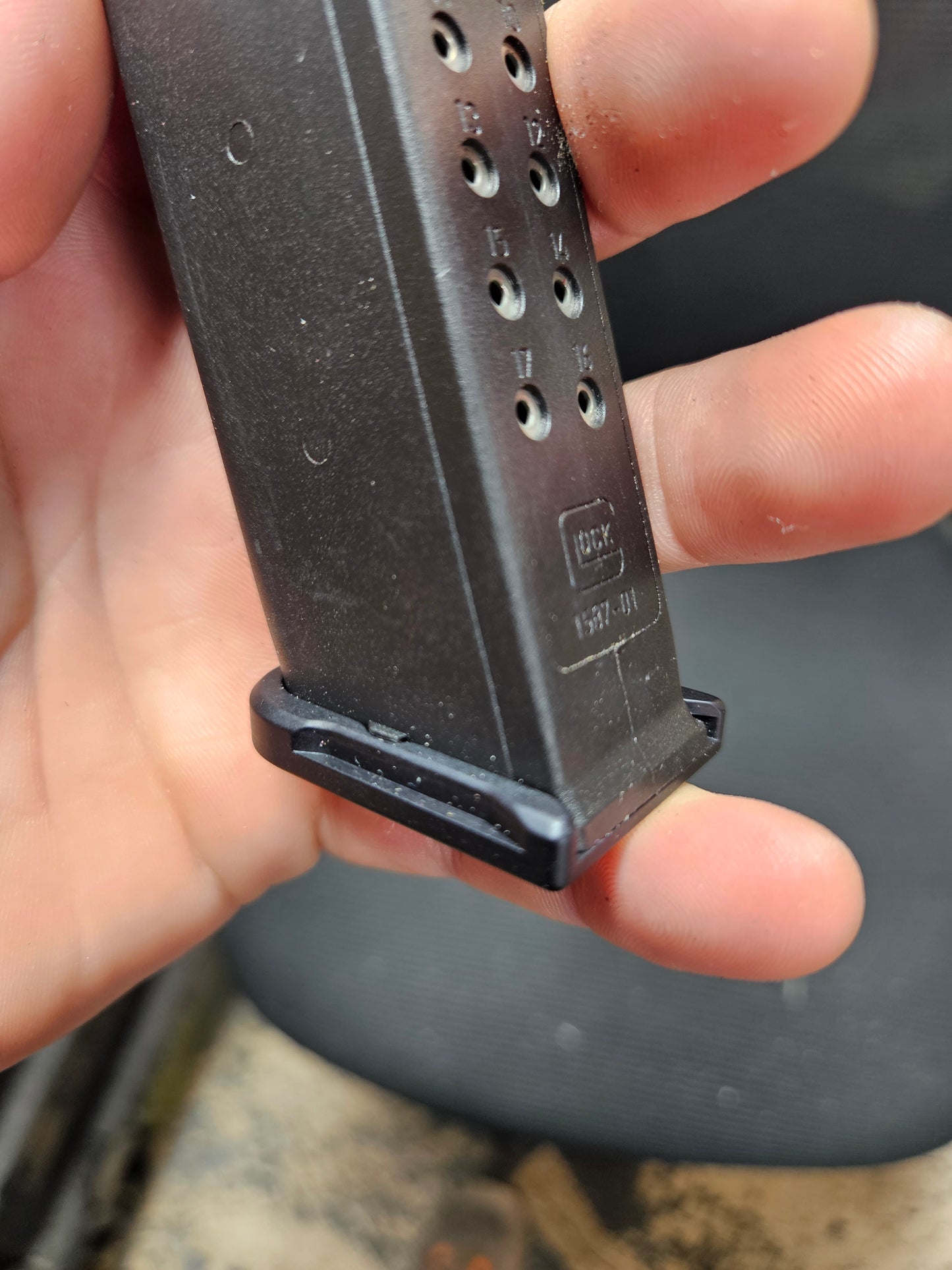 Glock mag base plates